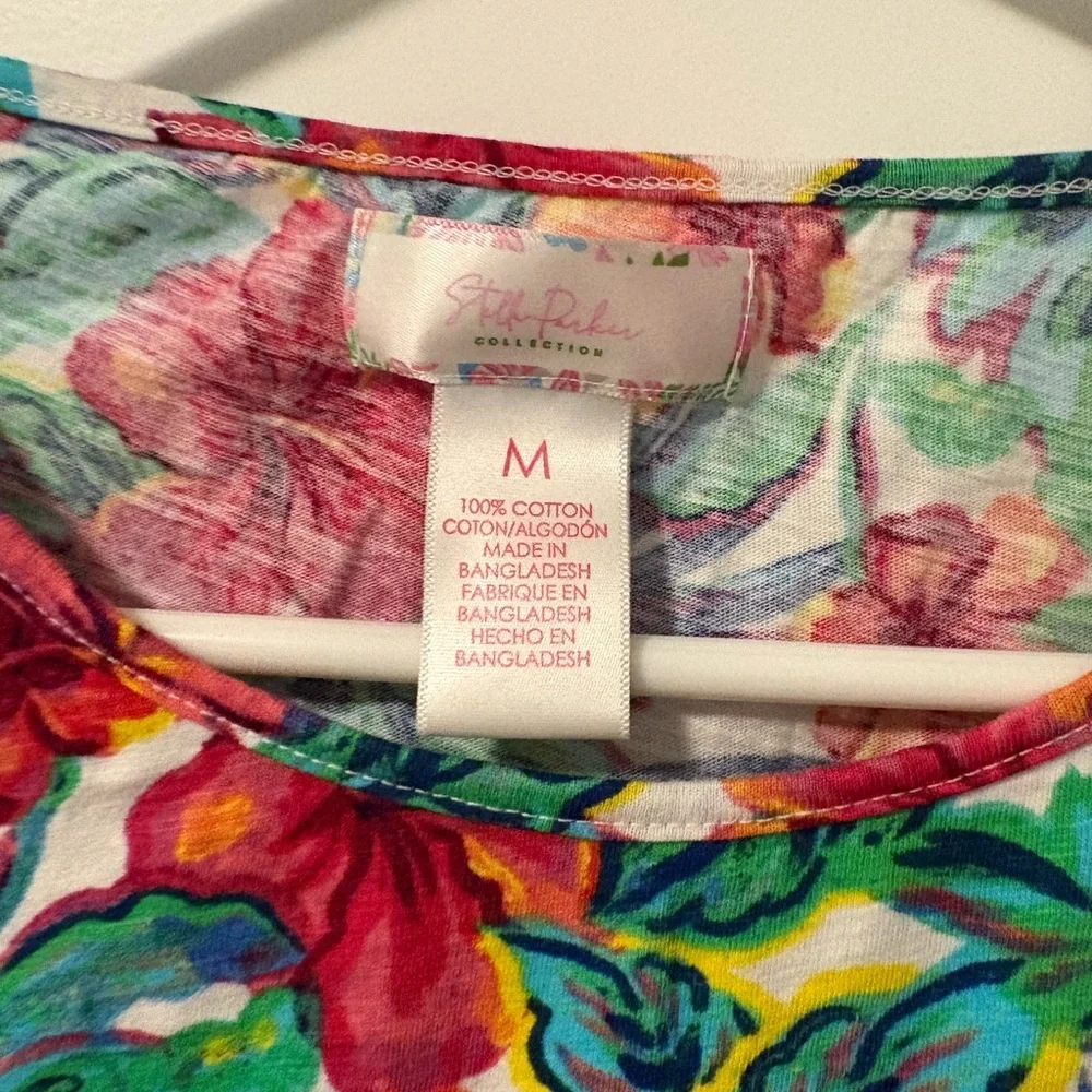 Colorful Floral Top by Steph Rache - Picture 3 of 3